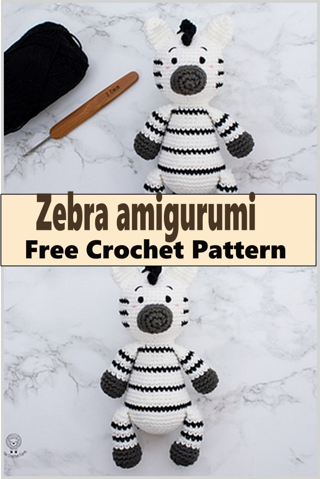 Zebra amigurumi