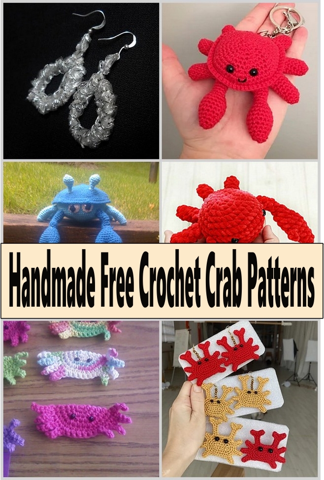 Handmade Free Crochet Crab Patterns
