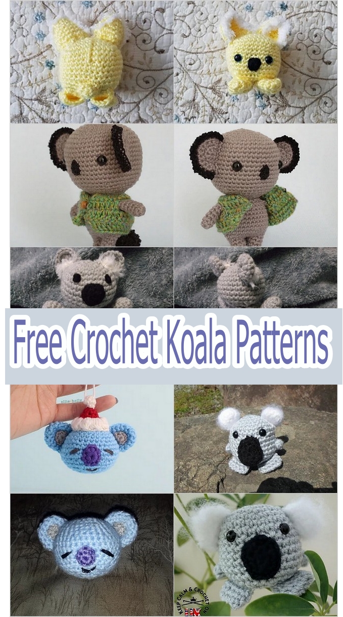 Free Crochet Koala Patterns