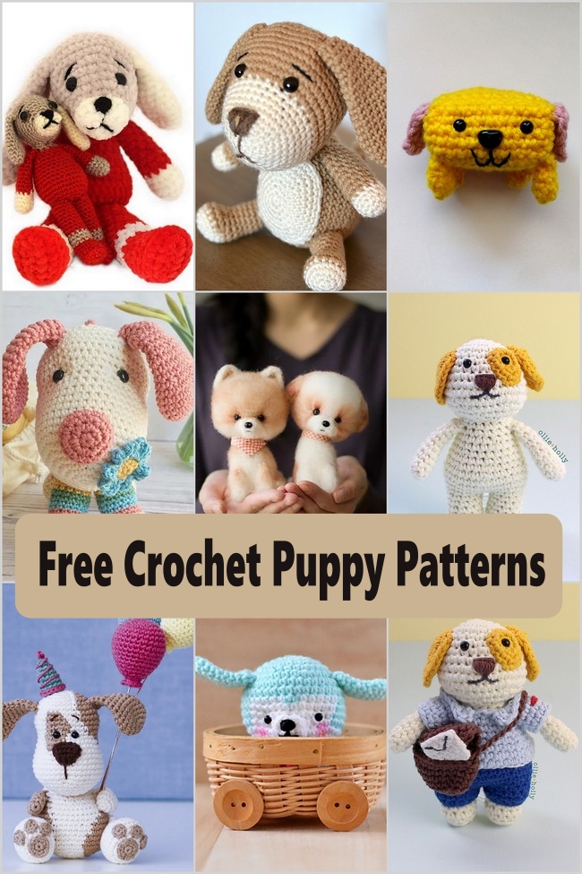 Free Crochet Puppy Patterns