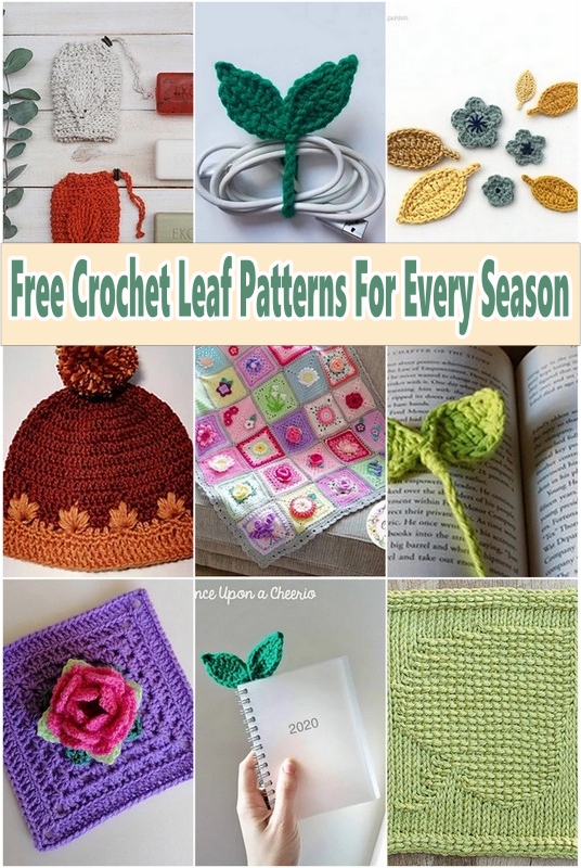 Free Crochet Leaf Patterns For Every Season