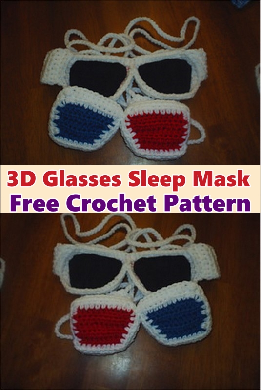 3D Glasses Sleep Mask