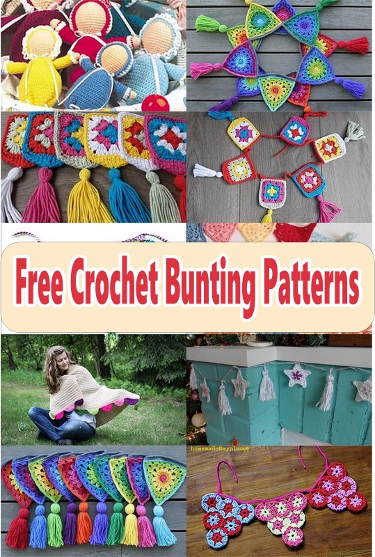 Free Crochet Bunting Patterns