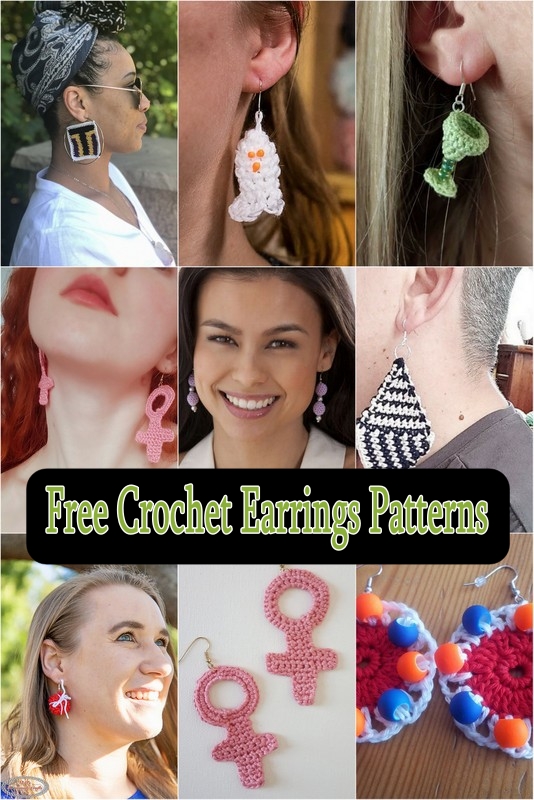 Free Crochet Earrings Patterns