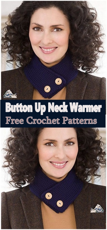 Button Up Neck Warmer