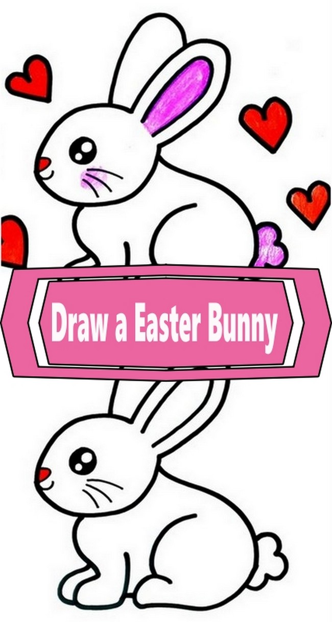 Draw an Easter Bunny 