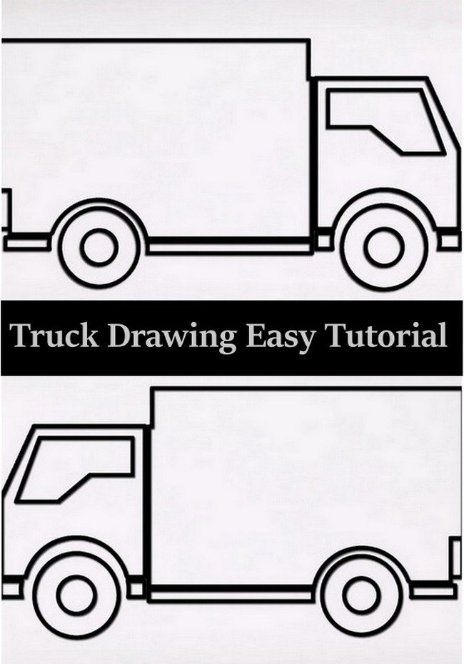 Truck Drawing Easy Tutorial