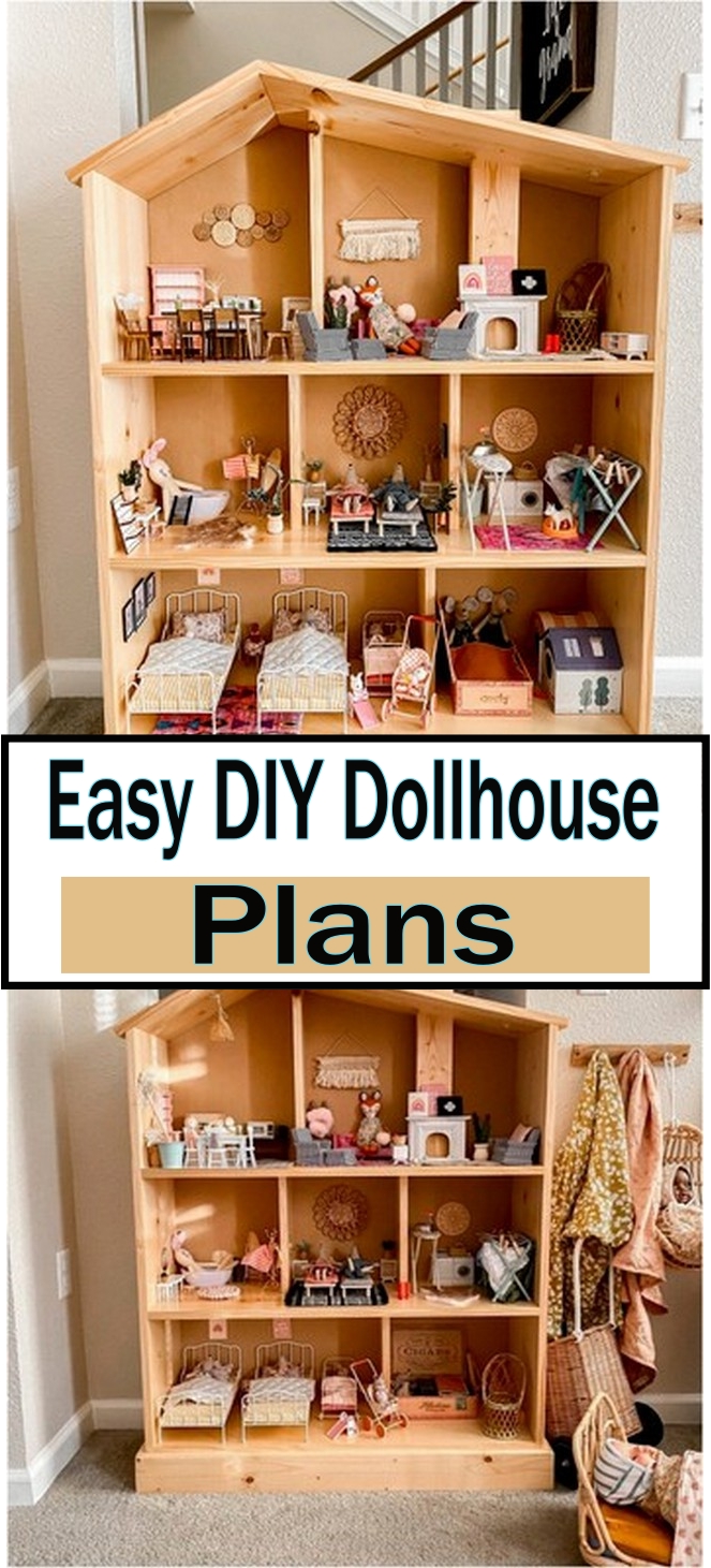 Easy DIY Dollhouse Plans