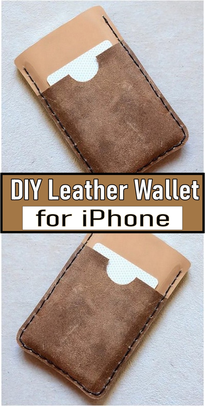 DIY Leather Wallet for iPhone